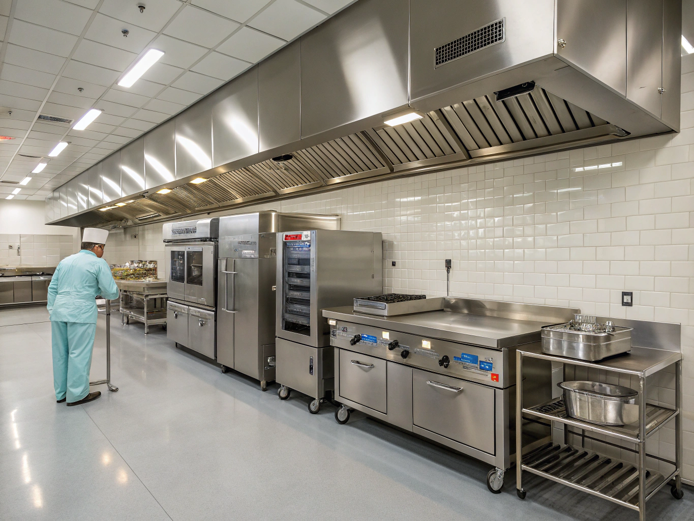 Commercial pizza and sandwich refrigerated prep table unit