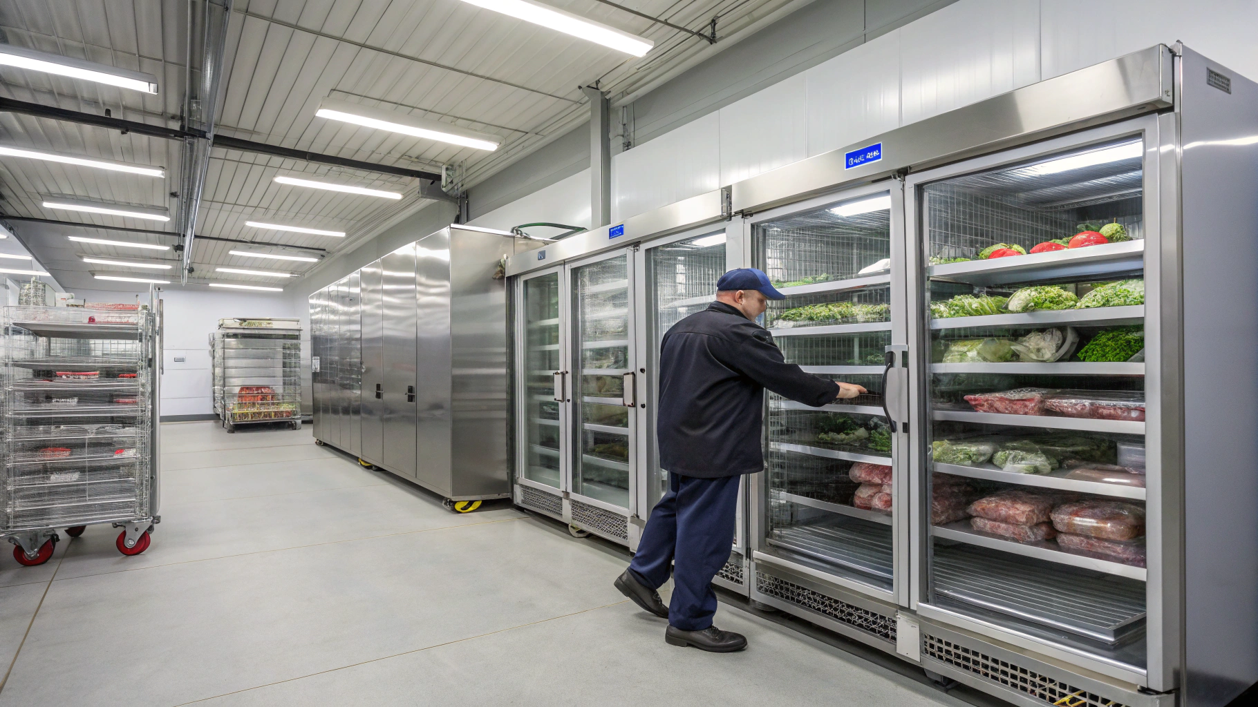 Commercial reach-in and walk-in cooler refrigeration system diagnostics and maintenance in Mableton GA