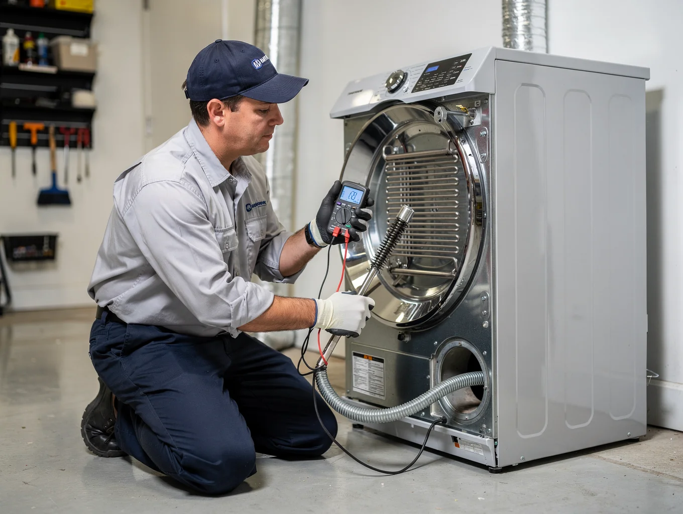 Gas and electric residential clothes dryer repair