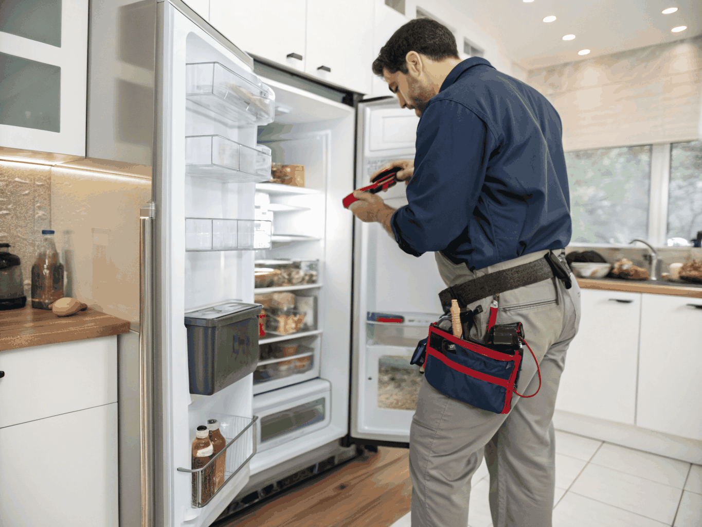 Refrigerator diagnostic and repair service in Mableton