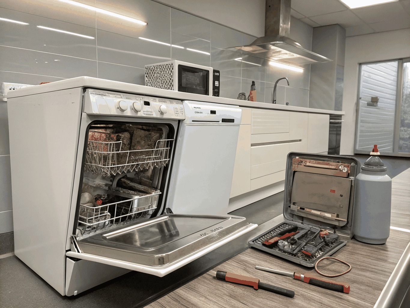 Bosch 800 series stainless steel dishwasher repair and service